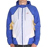 Nike NSW Heritage Windrunner Jacket Woven Signature Hydrogen Blue Game M