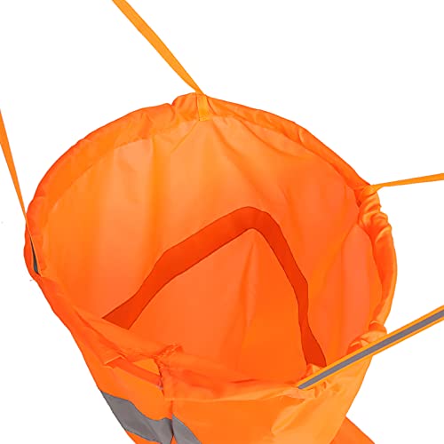 Aviación Viento Sox Bolsa Medición con Tiras Reflectivas 100cm miniatura 2