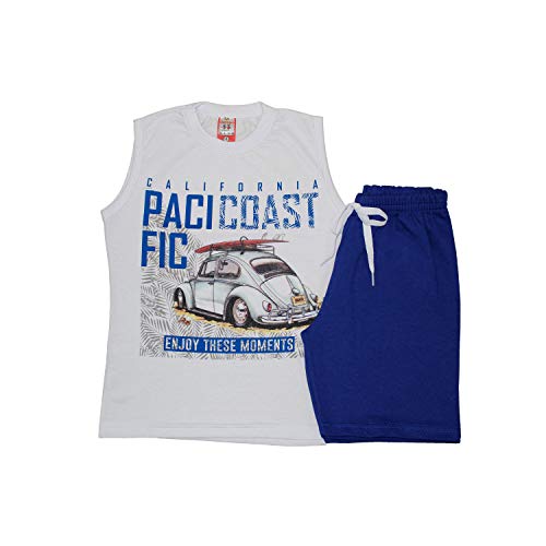 Kit 10 Conjunto Infantil Menino Verão Atacado (8 anos)