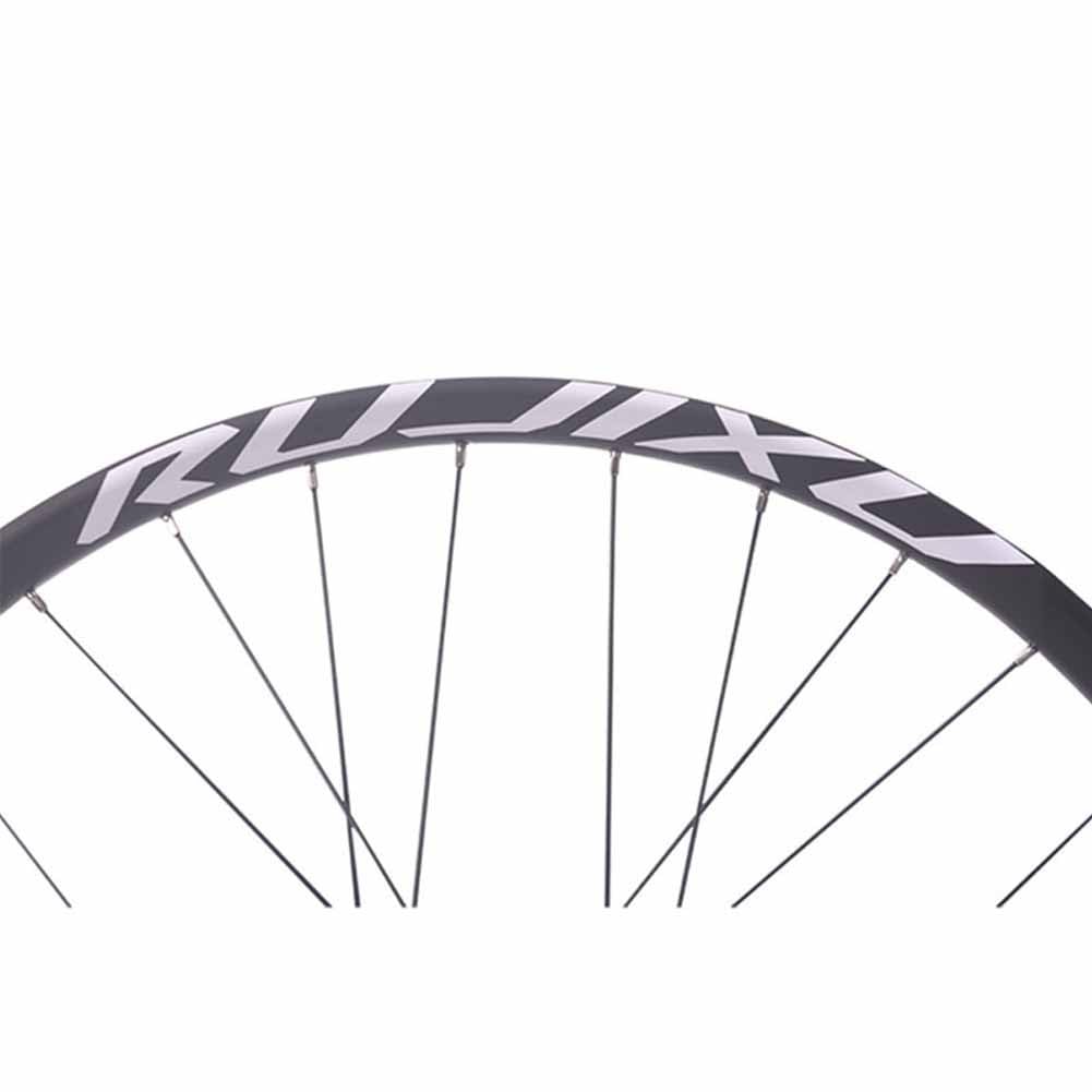 Juego de ruedas de bicicleta de montaña, Juego de ruedas para bicicleta de montaña Enduro de 26, 27,5 y 29 pulgadas, eje pasante, ruedas delanteras y traseras Boost, llanta de aleación de aluminio co