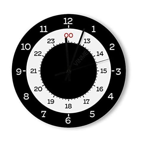 VinMea 12-Inch Silent Wall Clock Cover