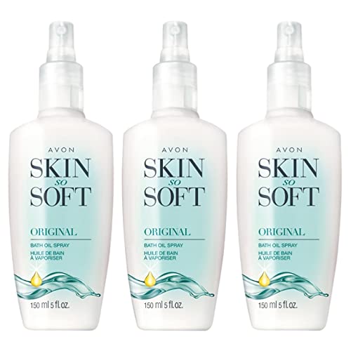 Avon 3 Pack Skin So Soft 5oz. Spray Bottle