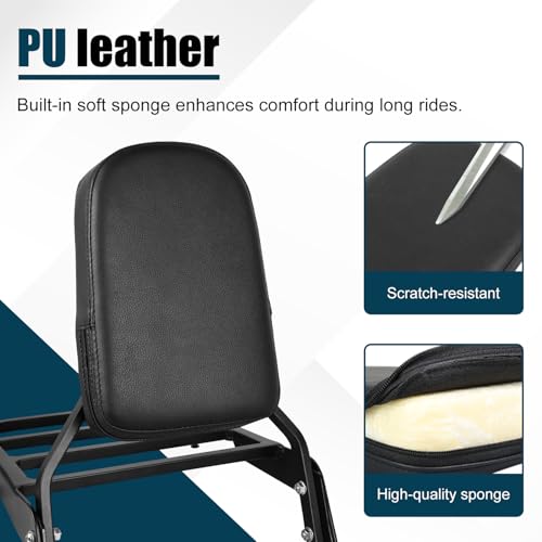 DSISIMO Passenger Backrest Sissy Bar