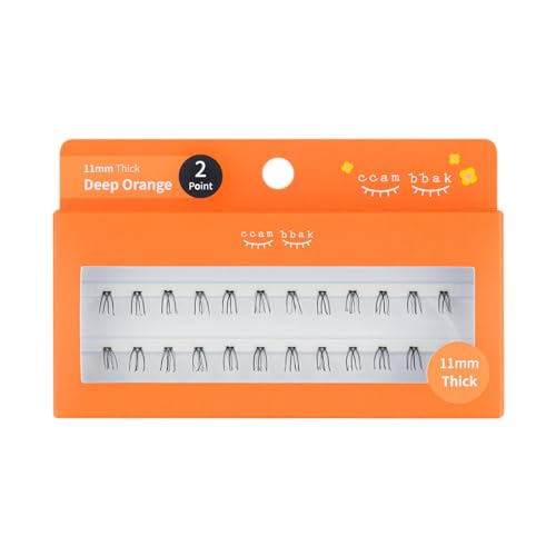 CCAMBBAK カンパク ライト/スリーク/アンダー 部分つけまつげ アイラッシュ まつげエクステ 半永久 アイドル タイプ 8mm~12mm Eyelash マツエク セルフ つけまつげ ナチュラル 人気 DIY つけま毛 (11mm Thick (B