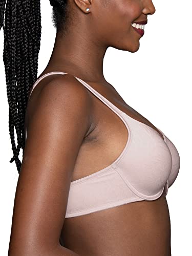 Image of Vanity Fair Women's Perfect T-Shirt Bra, Body Shine Full Coverage, Lightly Lined Cups up to DD