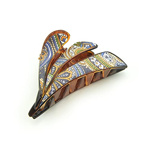 Meilliwish Edel Schön Dame Haarklammer(D124)(Blau) Cover