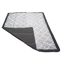 Algopix Similar Product 6 - JJ Cole Outdoor Blanket GrayRed 7 x