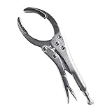 Locking Grip Oil Filter Wrench Pliers 9.5' Remover Wrench Tool Vise Vice Holding Gripping Pliers Professional Car Repair Wrench