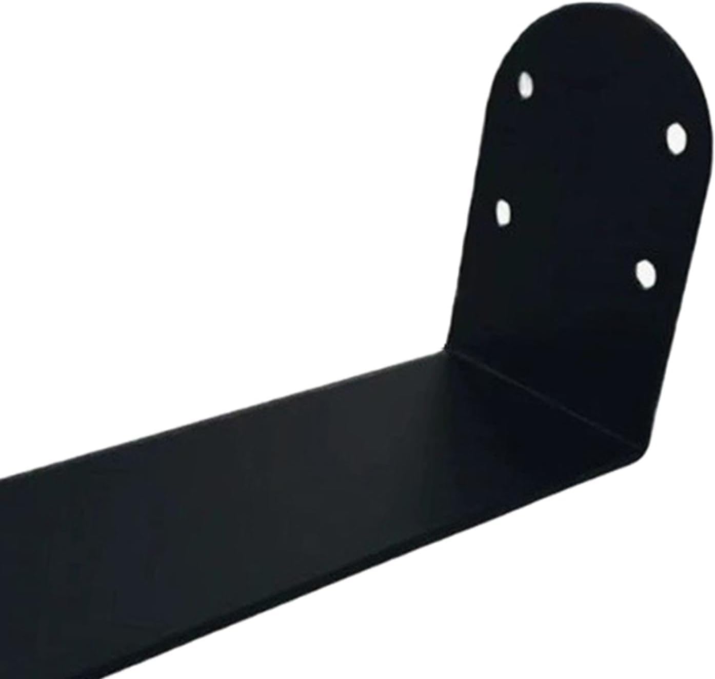 ABOCIDEGE Skateboard Wall Rack Surfboard Holder Stand Stainless Steel Snowboard Wall Hanger，Wall Rack, Display Rack, Black Aluminum(two pack with Install accessories)