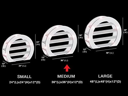 Food Serving Tabletop Buffet: Circular Display Shelving (medium) by Shop Event Decor