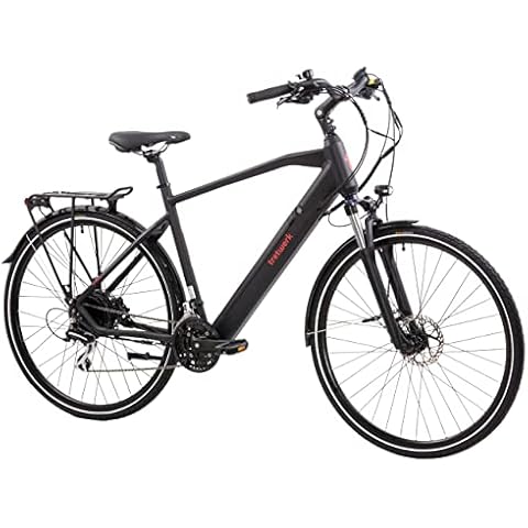 TRETWERK - 28 Zoll E-Bike Herren Pedelec - Bronx 5.0 schwarz - E-Trekkingbike Herrenfahrrad mit hoher Reichweite und 24 Gang Shimano Kettenschaltung Cover
