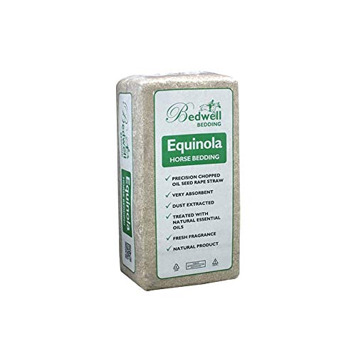 Eqinola Horse Equine Bedding Oil Seed Rape Straw Lemon Treated Tea Tree 20KG