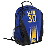 FOCO - Golden State Warriors 2016 Stripe Prime Time Backpack School Gym Bag - Stephen Curry #30