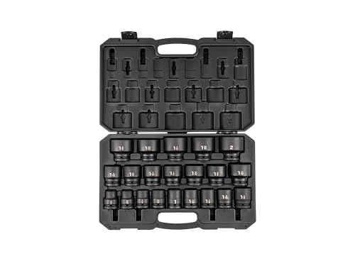 Image of TEKTON 3 /4 Inch Drive Impact Socket Set, 21-Piece | SID93301