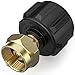 Onlyfire Safest QCC1 Regulator Valve Propane Refill Adapter for Steel Propane Cylinder With Type 1 - Fits All 1 LB Throwaway Cylinder