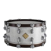 Free Dixon Drummer's Pouch! Memory Lock 10 Lug; Maple/Mahogany Wood Hoops Drum Key Tension Adjustment Classic Lever Throw Off Swiveling Double-Braced Leg Base with Hindged Height Adjustment and ABS Bushing Evans G1 Coated Batter Head; Standard Clear ...