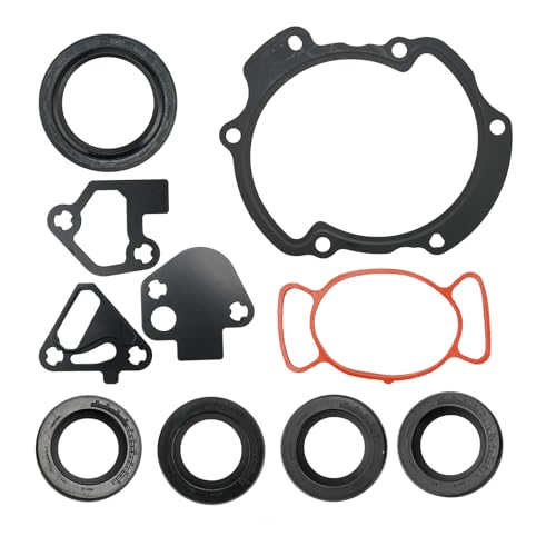 PHILTOP Timing Cover Gasket and Seal Set for Chevy Impala Traverse Equinox Camaro Malibu Captiva Sport, Cadillac CTS SRX XTS, GMC Acadia Terrain, Buick Enclave Lacrosse 2.8L 3.0L 3.6L, OE# TCS46108 by PHILTOP - Used condition - US$17.41