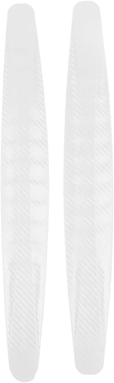 Car Mudflap Fender Protector Guard Scratch Strips Sticker Collision Body Auto Exterior Parts 2Pcs/4pcs Universal Car Door Bumper Guard Splash Mudflaps(2pcs Big White)