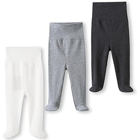 BINIDUCKLING Baby Boys Girls Footed Trousers Cover