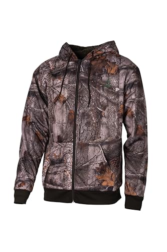 Sweat à capuche zippé enfant forêt Somlys T106K pour l'aventure en plein air
