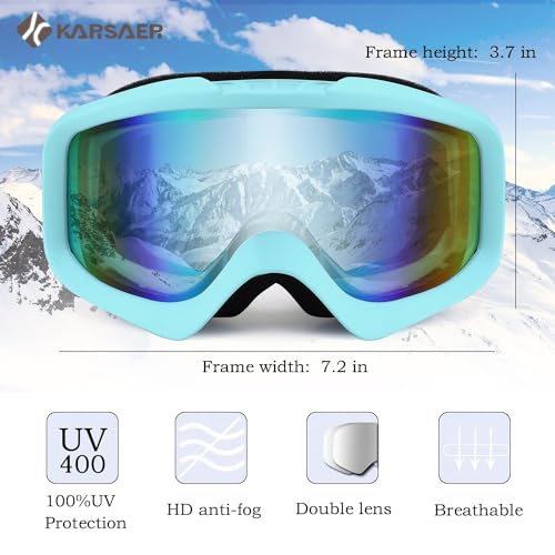 Skibrille für Brillenträger Karsaer Unisex OTG