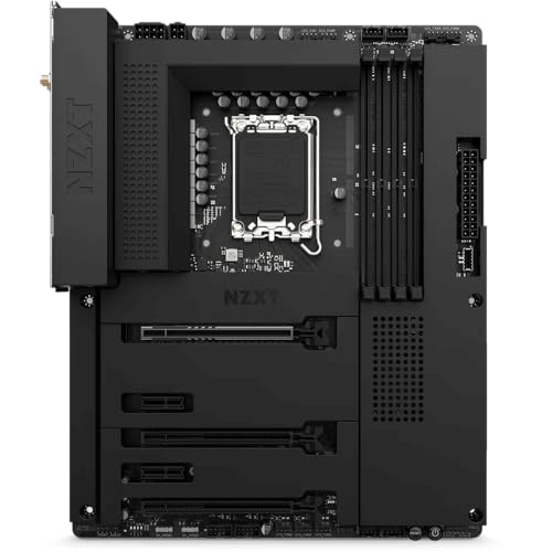 NZXT N7 Z790 Intel Z790 Wi-Fi �`�b�v�Z�b�g �}�U�[�{�[�h�ƃu���b�N�J�o�[