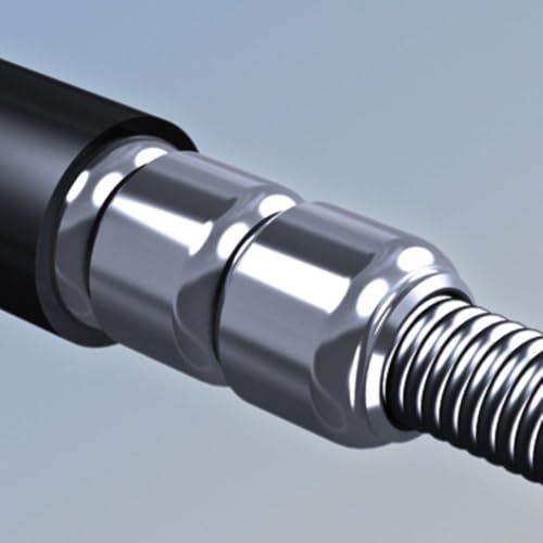Abus Serratura A Cavo Corazzato Steel-O-Flex Centuro 860 - Serratura A Cavo In Acciaio Con Armatura In Manicotti D'acciaio - Livello Di Sicurezza 7 - 2
