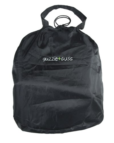 Guzzie+Guss Perch Clip On Table Chair – Easy And Secure Setup For Travel (Including Restaurants, Picnics), At Home (Kitchen Islands, Dining Tables) With Machine Washable Fabric, Black #TOP3