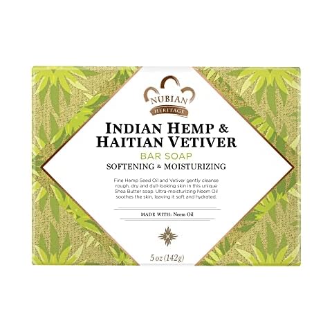 MELARQT Nubian Indian Hemp and Haitian Vetiver Soap Cover