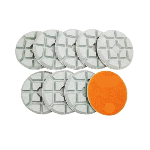 Kit de almohadilla pulido de 80mm para renovar y dar brillo a las superficies de tus pisos