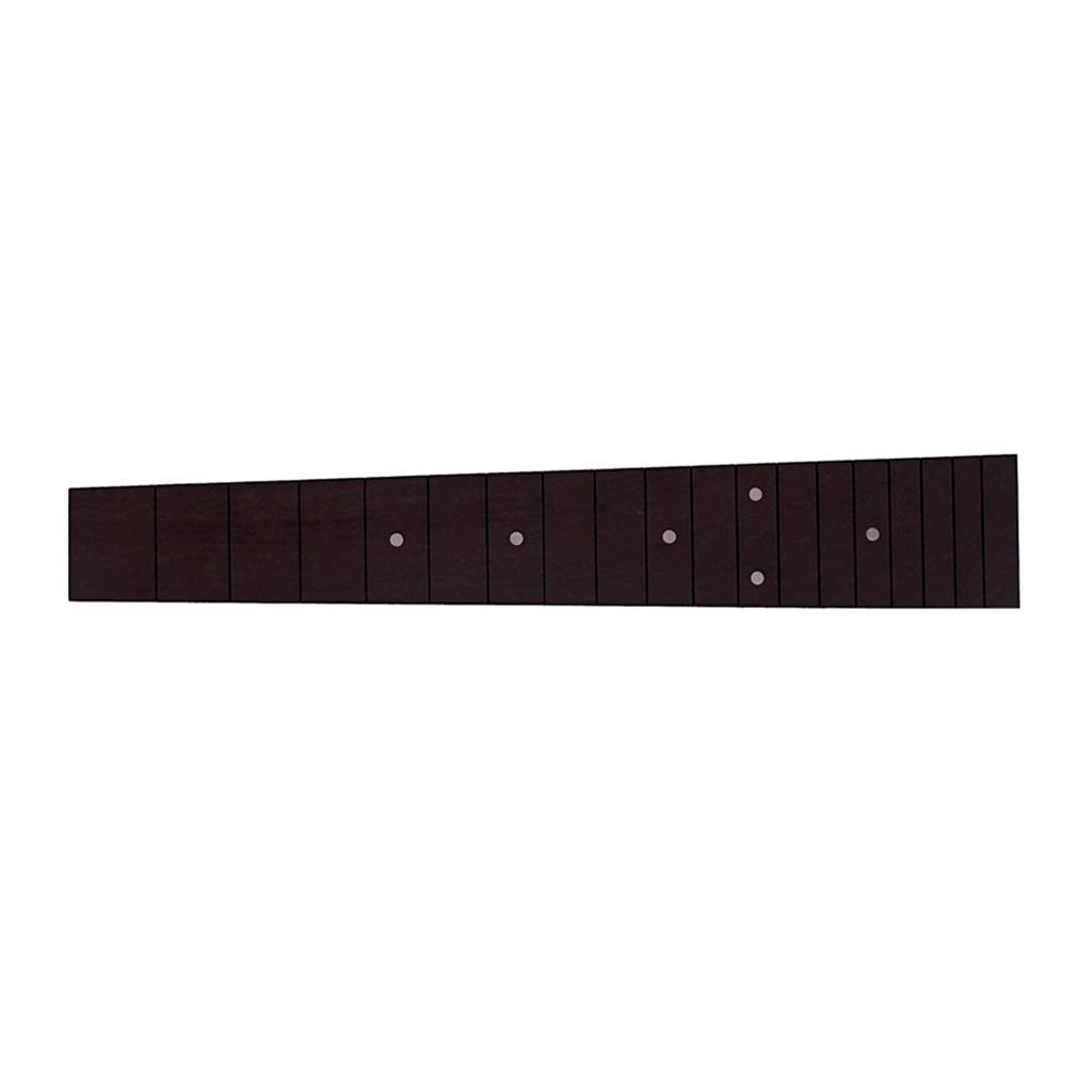 Alnicov 18 Frets Ukulele Fretboard,Ebony ,for Tenor Ukulele Luthier Tool Replacement Parts - Image 6
