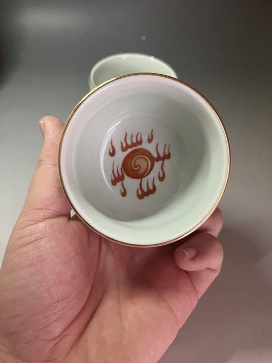 大清乾隆年製 粉彩龍鳳穿花紋茶碗 茶杯 陶芸 骨董品 古美術 酒器