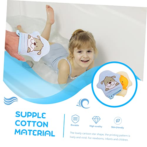 Éponge de bain nourrisson douce en forme de canard pour accessoires de bain bébé rigolos