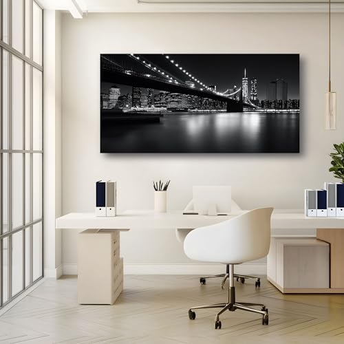 Impression sur toile SKOEUI de qualité supérieure avec cadre - 5