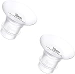 2Pcs Duckbill Valves and 2Pcs Diaphragm Compatible with Momcozy S12 Pro/S9 Pro/S12/S9 24mm Breast pump, Mom cozy Breast Pump Replacement Accessories
