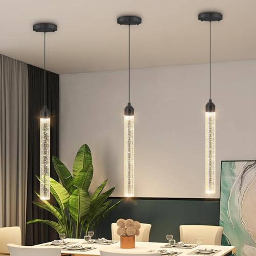 Image of Mini Chandeliers Modern Crystal Pendant Lighting LED Dimmable Pendant Lights Kitchen Island Dining Room