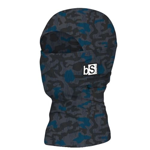 BLACKSTRAP Kids' Hood ExoHinge Balaclava Ski Mask, Helmet Compatible, Keeps Kids Comfortable and Warm