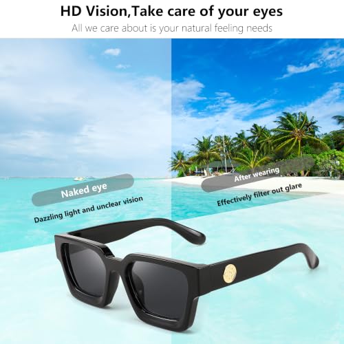 Image of FEISEDY Vintage Small Sunglasses Oval Slender Metal Frame Candy Colors B2277