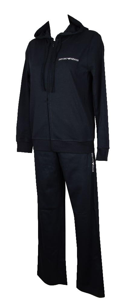 Emporio Armani Interlock Lounge Zip Tracksuit Sweatshirt para Mujer