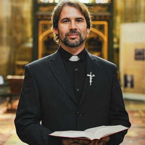 Yinkin 50-Piece Silver Jesus Lapel Pins - Thoughtful Christian Gifts for Men and Women, Perfect for Church and Prayer Groups - Image 5