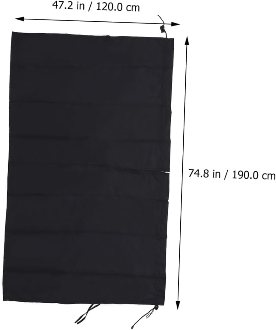Alipis 1Set Car Privacy Sunshade Curtain Auto Divider Curtain for Camping Easy Installation Breathable Pongee Sun Protection and Outside