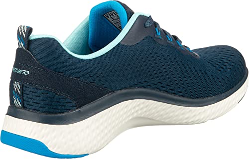 Skechers Skechers Solar Fuse Cosmic View, Women's Low-Top Trainers, Blue (Navy Mesh/Blue Trim Nvbl), 4.5 UK (37.5 EU)