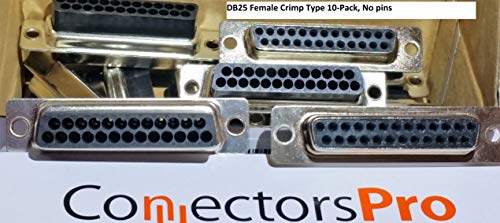 Conectores DB25 Hembras Crimp Tipo Pack x10 miniatura 6