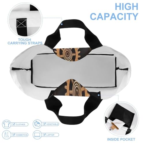 Women's Multi-Functional Shopping Bag,Gears Clock Bronze Century Printing Messenger Bag Shoulder Bag for Travel, Work, Shopping & Parties with Inner Pocket, Grocery Bag Lightweight & Water-Resistant4