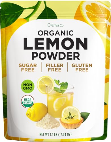 Gya Tea Co Organic Lemon Juice Powder 1.1lb