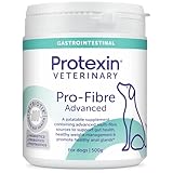 Protexin Pro Fibre Advanced for Dogs – Digestive Supplement with Probioitcs, Prebiotics & Postbiotics – Supports Gut Health, Digestion, Firm Stools, Anal Gland Function – Meat-Free – 500g Pellets