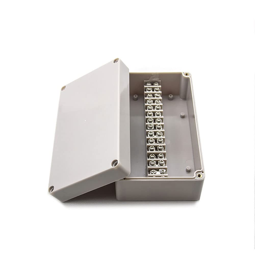 Scatola di giunzione impermeabile Ip66, scatola di giunzione esterna 25a 600v, scatola di giunzione impermeabile in plastica, scatola di giunzione esterna per cavo di alimentazione, scatola di
