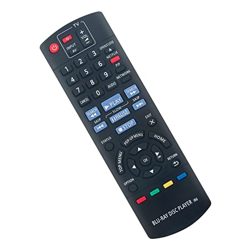 VINABTY N2QAYB000739 Replacement Remote Control Compatible with Panasonic BLU-RAY DISC Player Rmote DMPBD77 DMPBD77EBK DMP-BD77 DMP-BD87 DMP-BD871 - Image 2