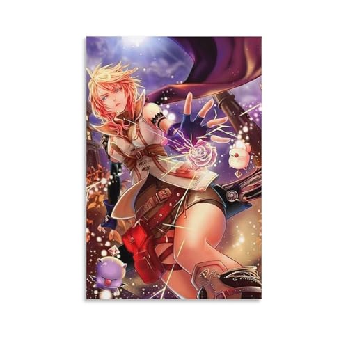 �t�@�C�i���t�@���^�W�[ �|�X�^�[ (30) �E�H�[���A�[�g �������� �G�� �x�b�h���[�� ���r���O �ǂ̊G12x18inch(30x45cm)