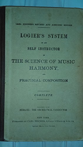 Logier's System of and Self Instructor in the S... B017Z5B81W Book Cover